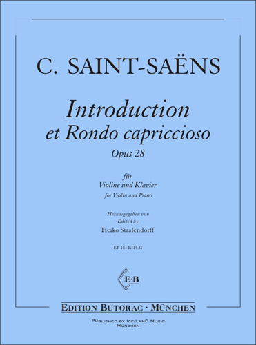 Cover - Saint-Sa&euml;ns, Introduction et Rondo capricioso